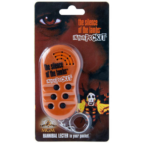 Silence Of The Lambs In Your Pocket Talking Keychain