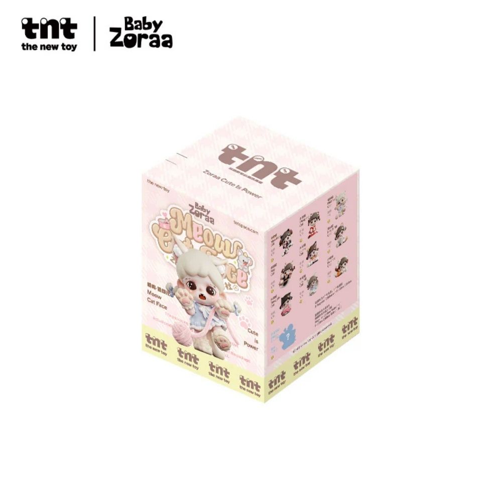 Baby  Zoraa Meow Cat Face Figure Blind Box