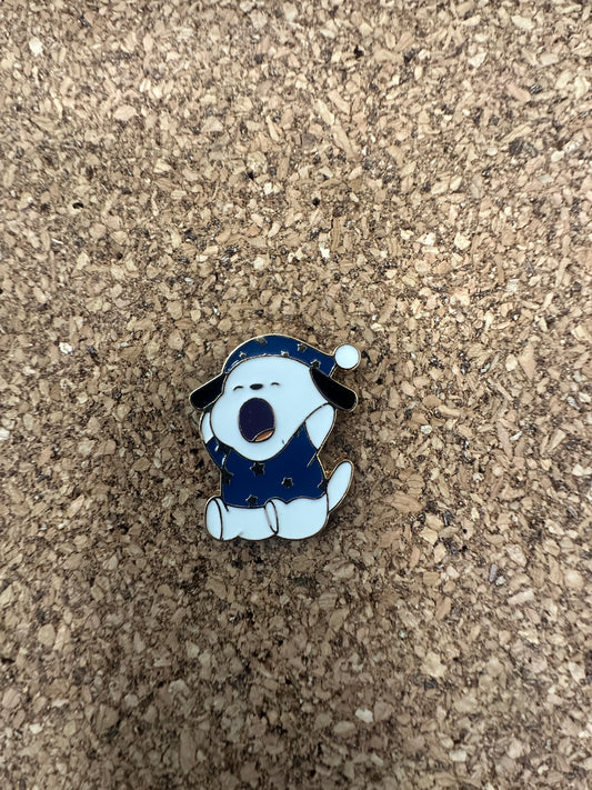 Sleepy Pochacco Pin Badge