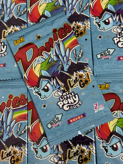 My Little Pony Ponies Let’s go! Trading Card Pack (Rainbow Dash Heroes)