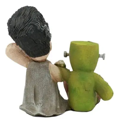 Mad Stitch Love Frankenstein and Bride Resin Statue by Pinheads