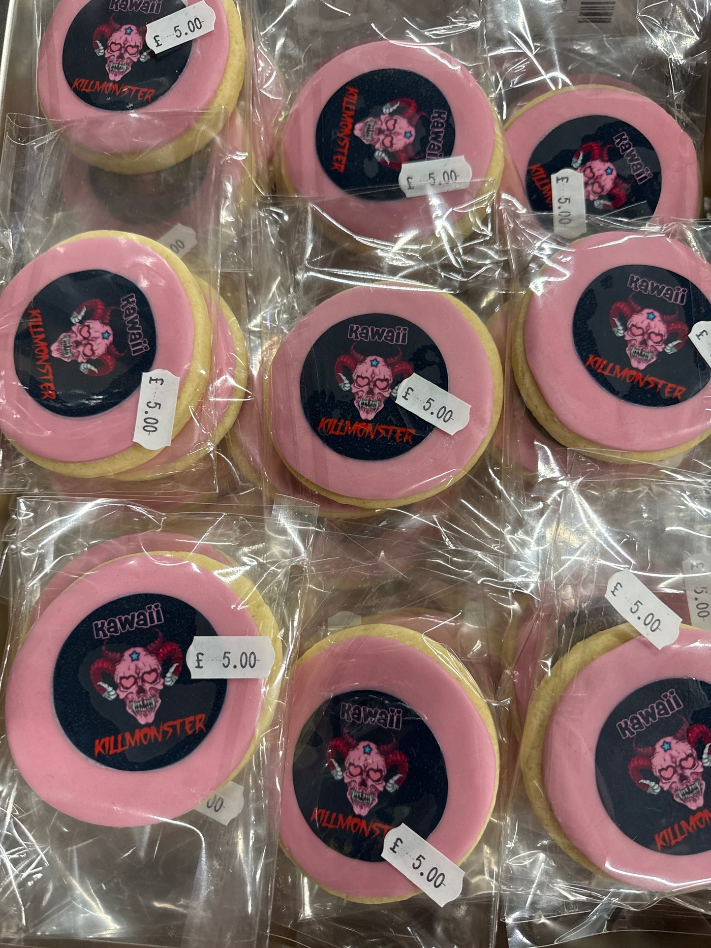 Kawaii Killmonster Sugar Cookie
