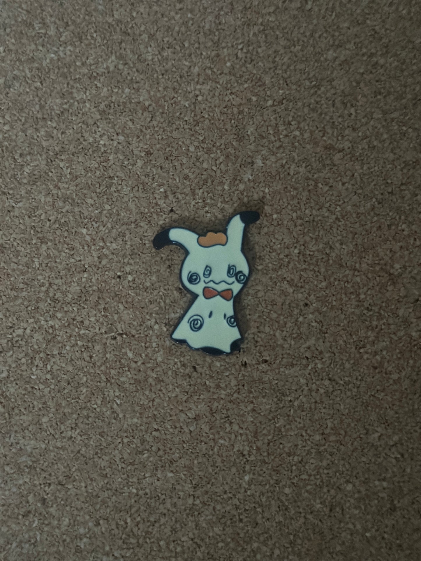 Mimikyu Bowtie Costume Pin Badge