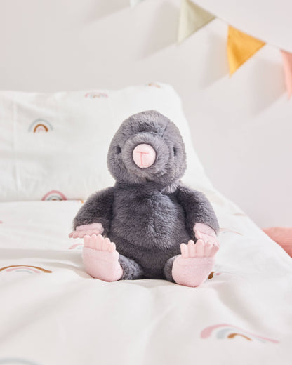 Mula Mole Stone Grey Soft Plush Toy Teddy Bear