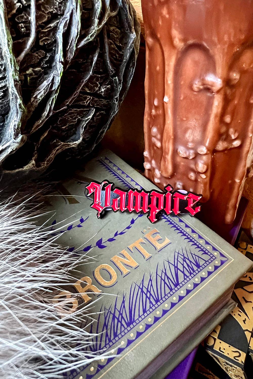 Vampire Enamel Pin