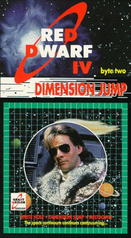 Red Dwarf IV Byte Two Dimension Jump VHS Tape