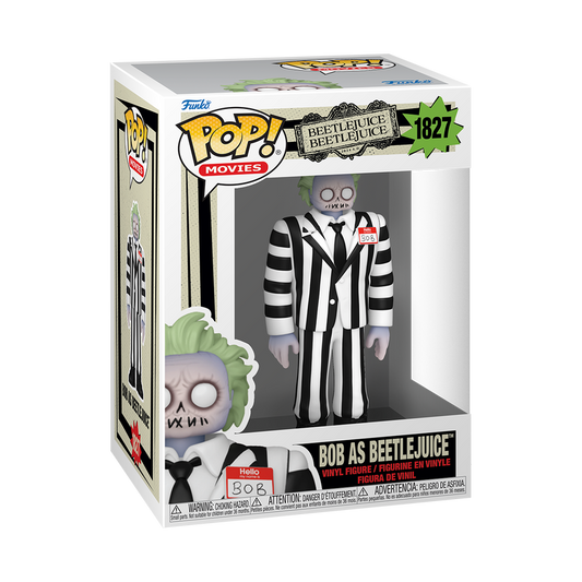Beetlejuice POP! Movies Vinyl Figure BOB as Beetlejuice 9 cm