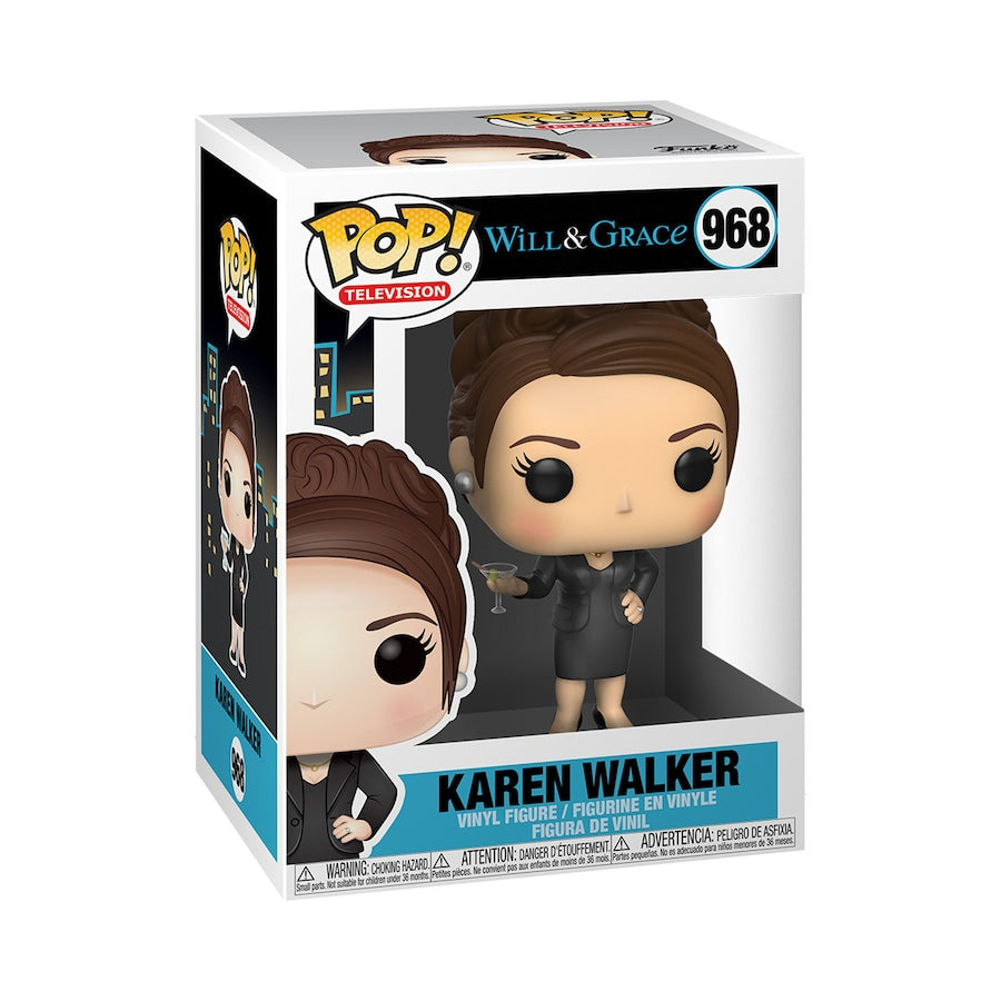 Funko Pop! Will & Grace 968 Karen Walker Vinyl Figure