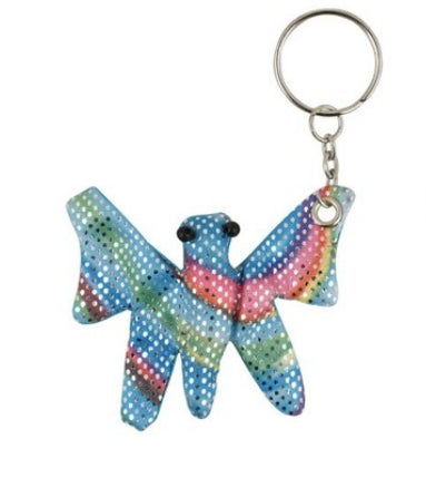 Colourful Sand Animal Keyrings