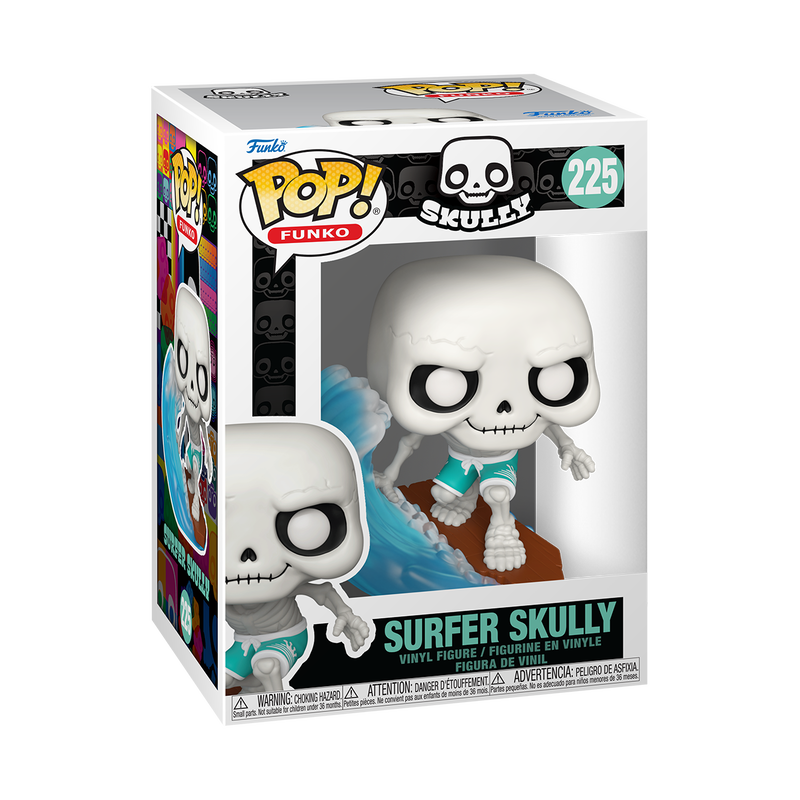 Funko Legacy POP! Icons Vinyl Figure Surfer Skully 9 cm