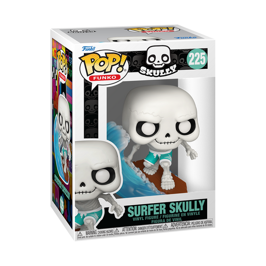 Funko Legacy POP! Icons Vinyl Figure Surfer Skully 9 cm