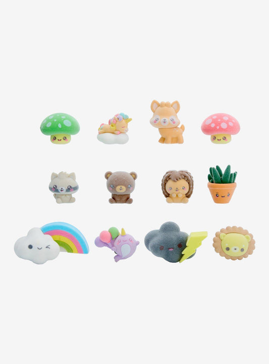 Kawaii Critters Fuzzy Flocked Friends Besties Collection Blind Bag