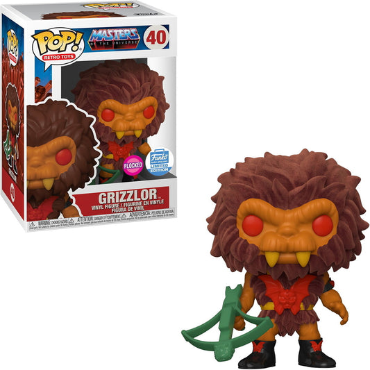 Funko Pop! Masters Of The Universe 40 Grizzlor Flocked Vinyl Figure