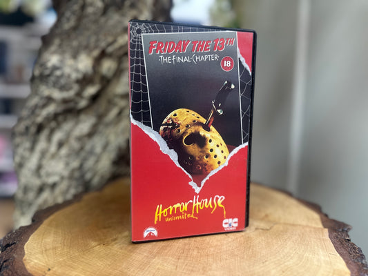 Friday The 13th The Final Chapter VHS Tape