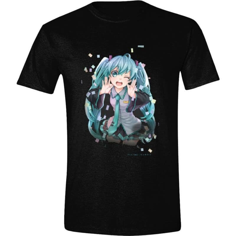 Hatsune Miku Called Back Black T-Shirt