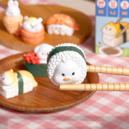 Random Sushi Animal Miniature Figure – Blind Box Toy