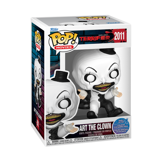 Terrifier POP! Movies Vinyl Figure Art the Clown (Horror Sitters) 9 cm
