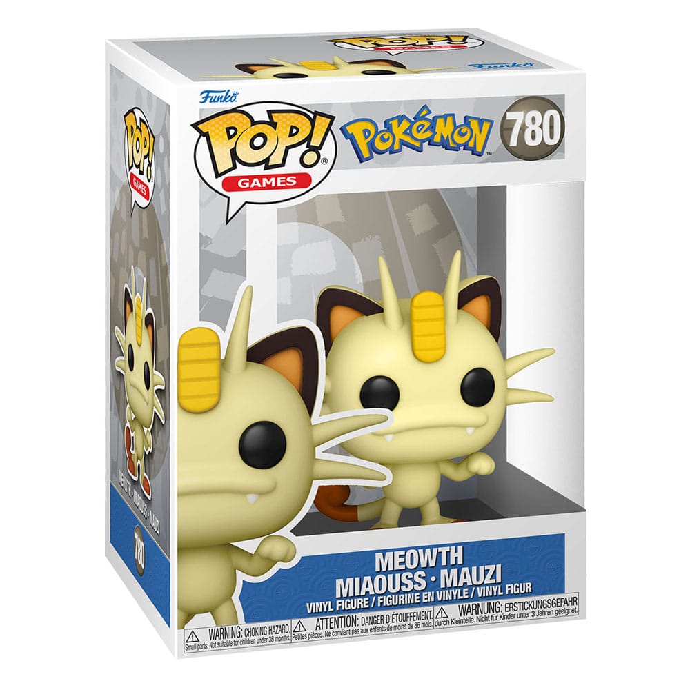 Pokémon 780 Meowth Funko Pop! Vinyl Figure