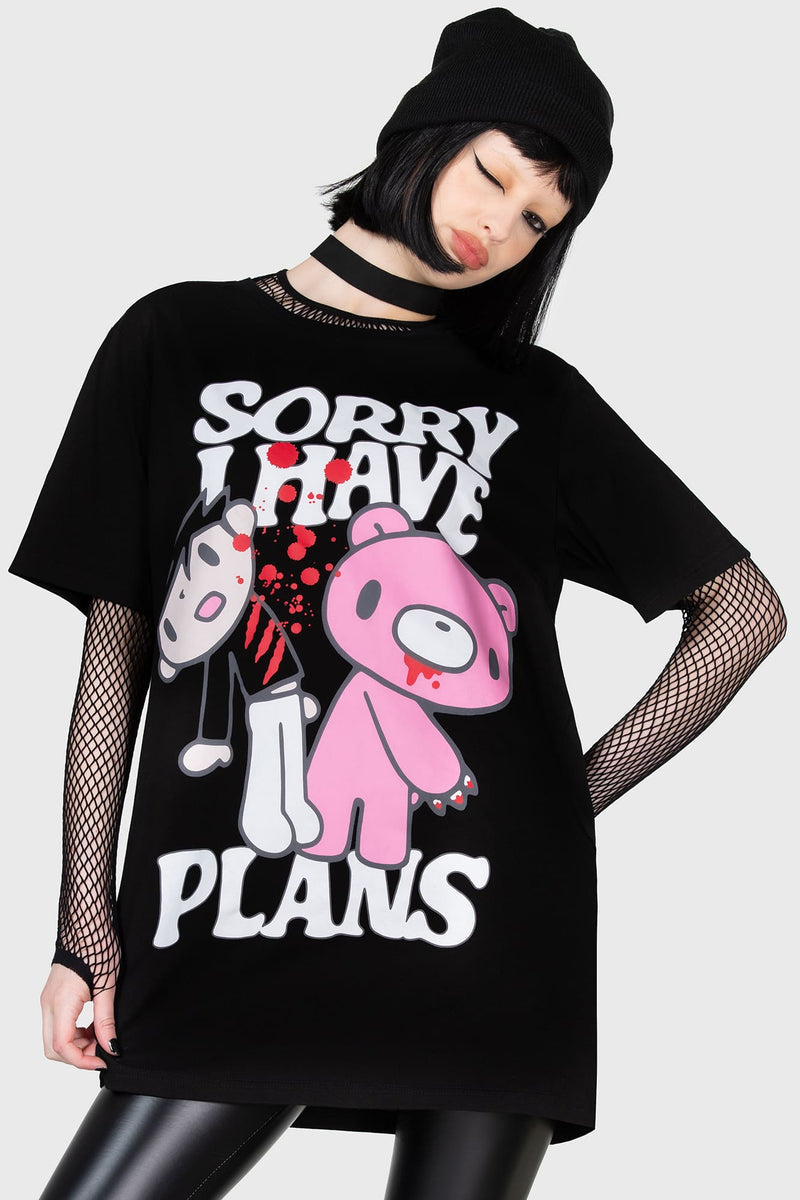 Gloomy Bear: I Have Plans T-Shirt