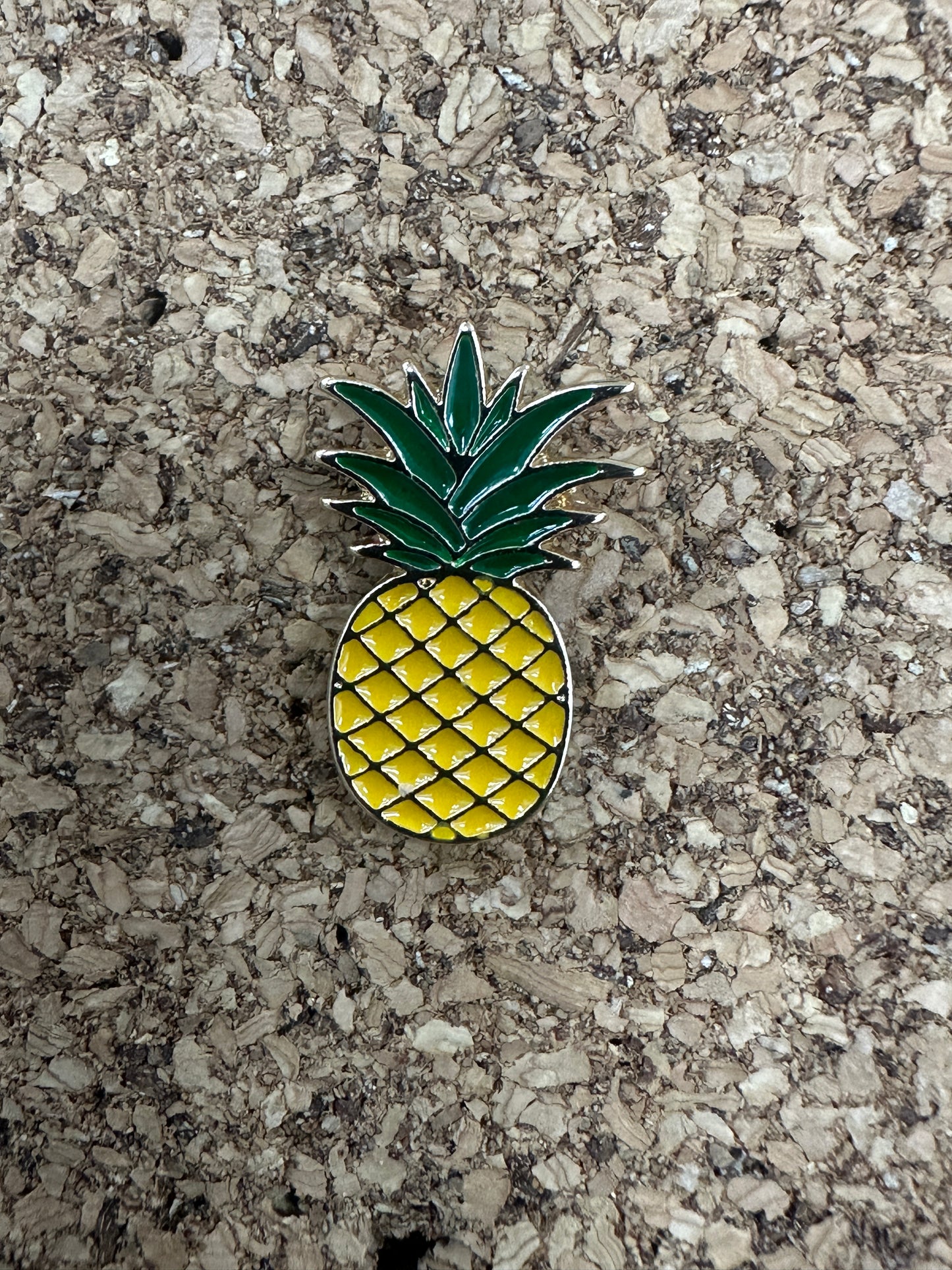 Pineapple Pin Badge