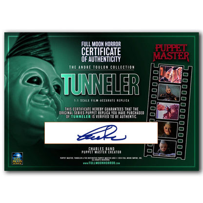 The Andre Toulon Puppet Master Replica Collection - Tunneler