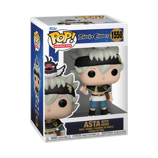 Black Clover 1550 Asta With Nero Funko Pop! Vinyl Figure