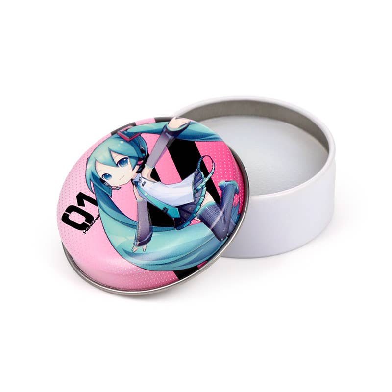Hatsune Miku Lip Balm in a Tin