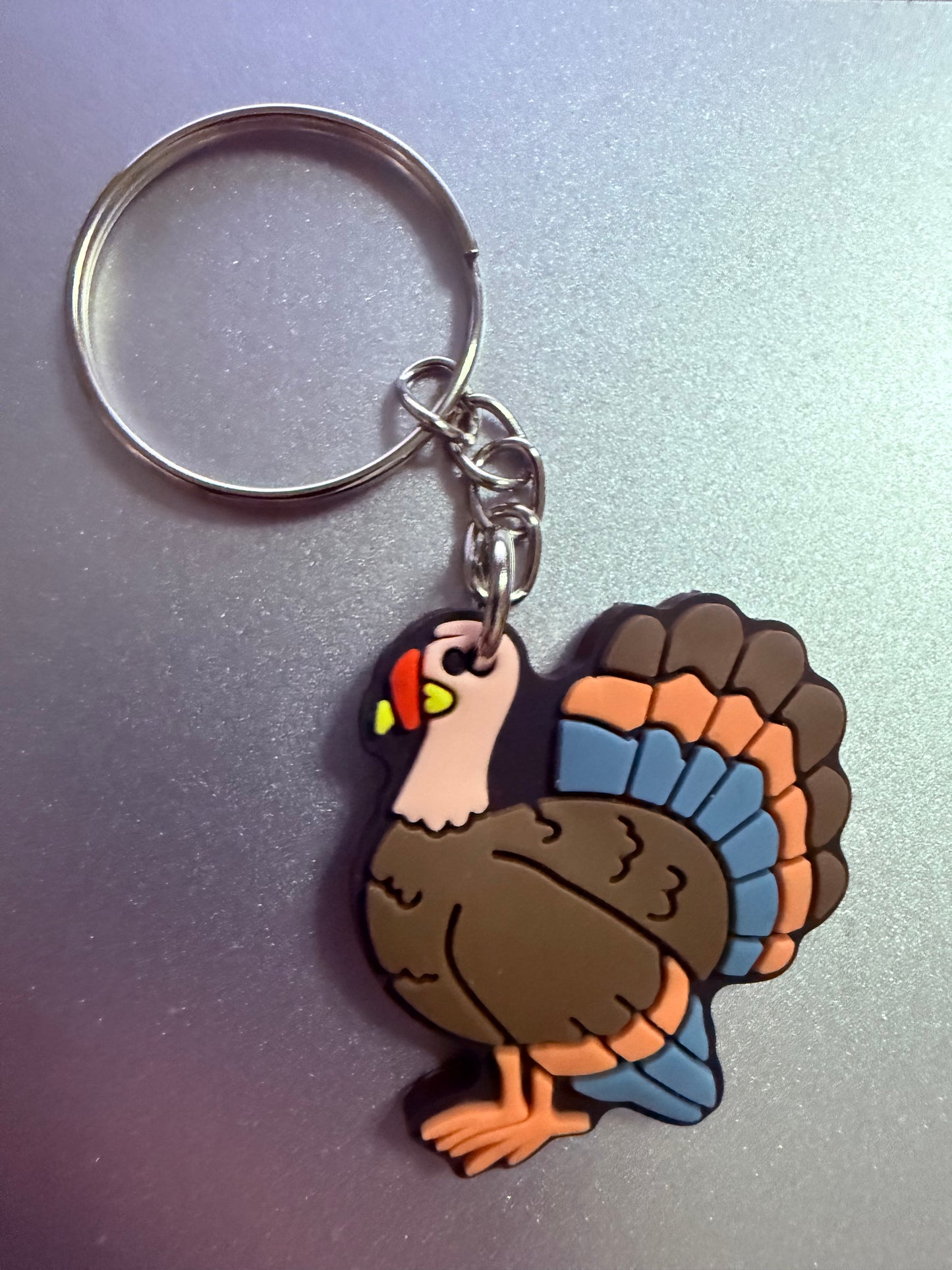 Turkey PVC Keychain