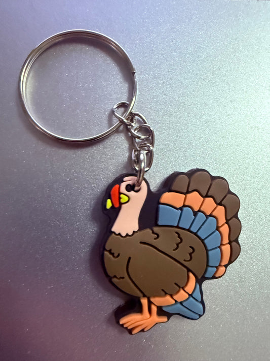 Turkey PVC Keychain