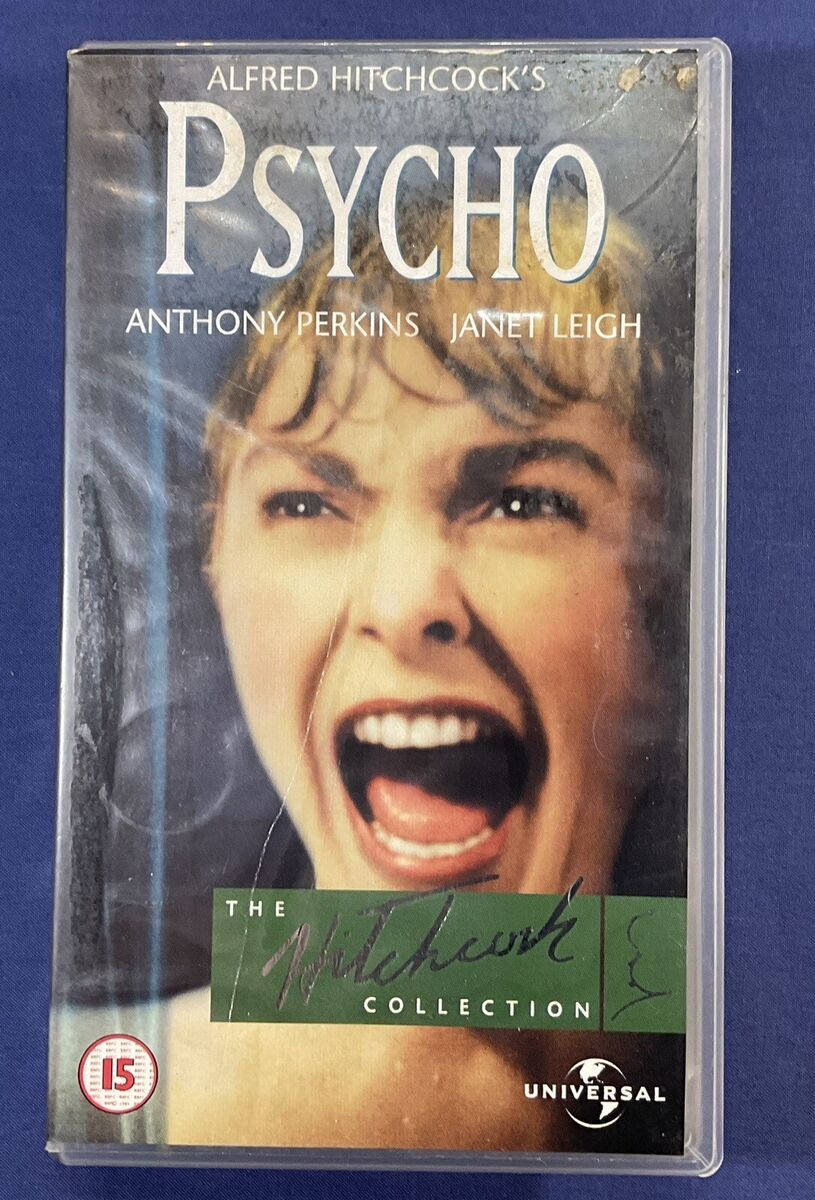 Alfred Hitchcock's Psycho VHS