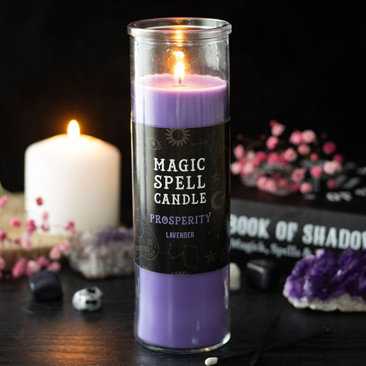 Magic Spell Prosperity Lavender Scented Candle