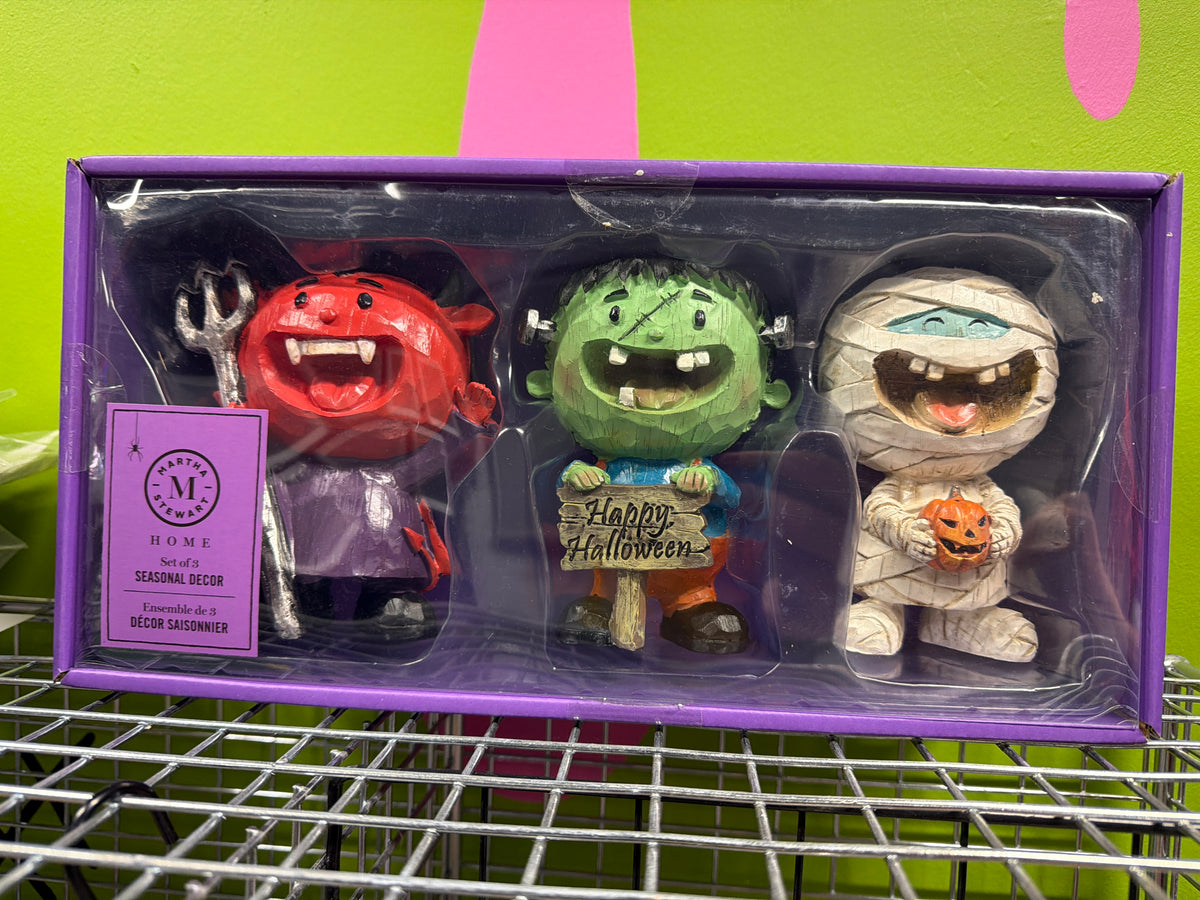 Trick or Treater 5” Ornament 3-Pack