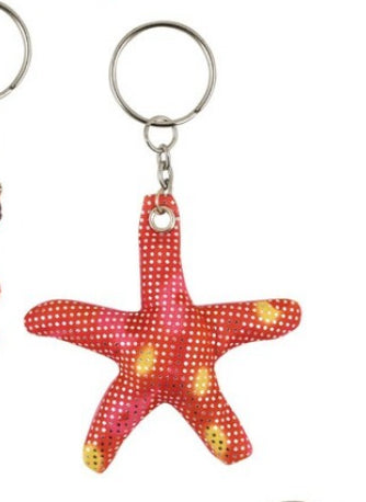 Colourful Sand Animal Keyrings