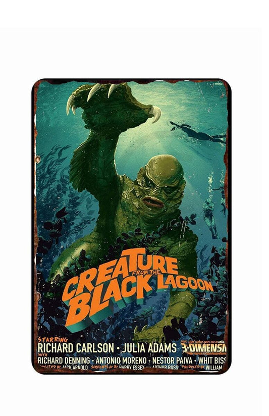 Creature from the Black Lagoon Tin Sign