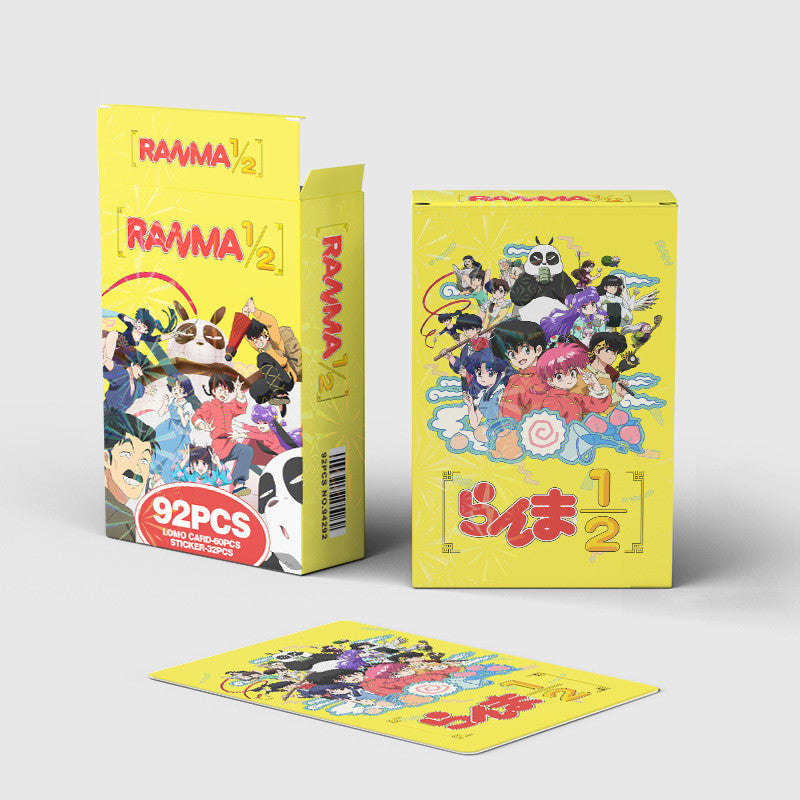 Ranma 1/2 92pc Card & Sticker Set