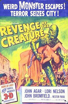 Revenge Of The Creature from the Black Lagoon Tin Sign