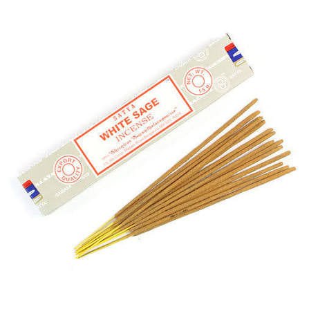 Satya White Sage 15g Incense Sticks