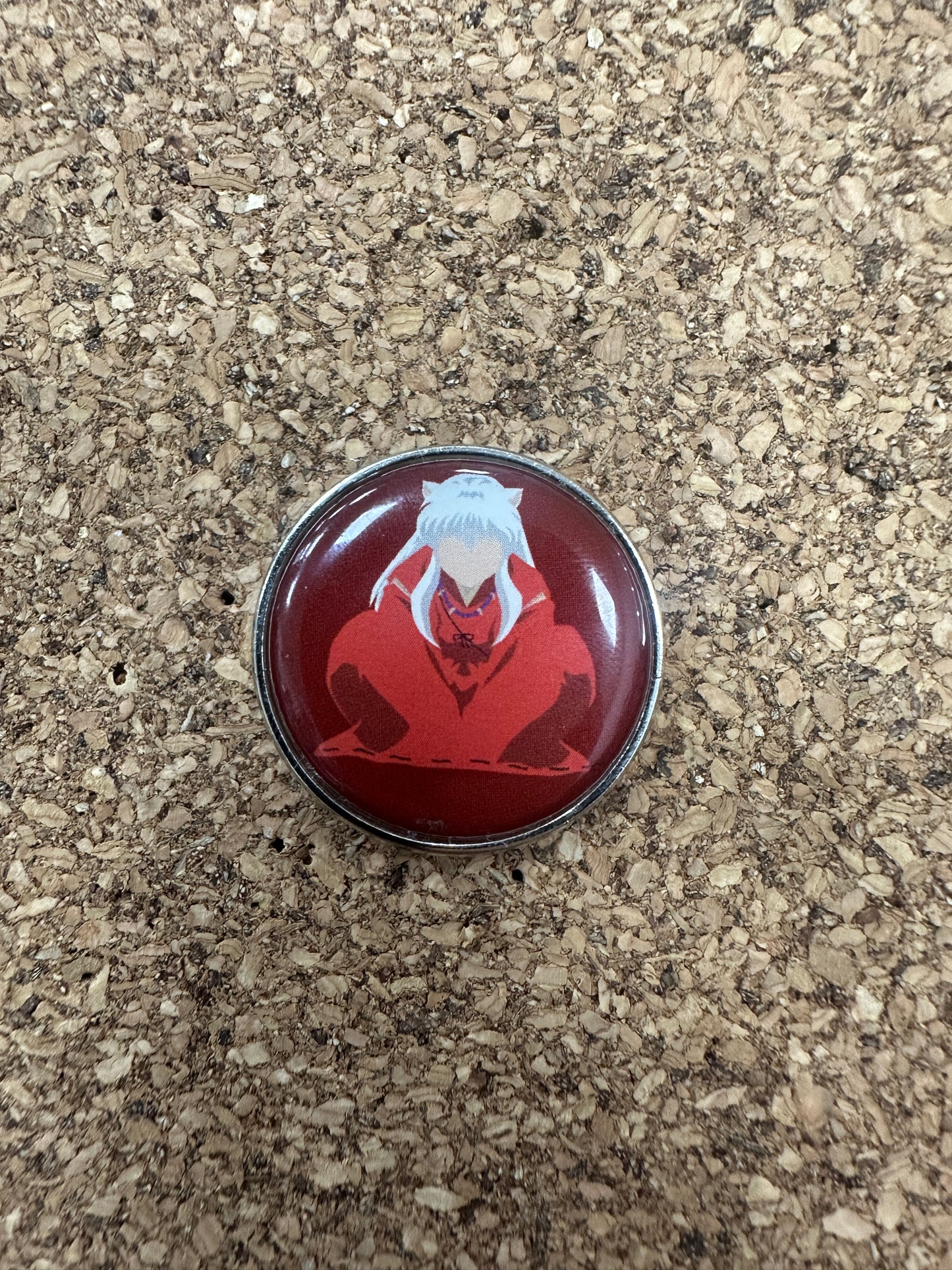 Inuyasha Circular Pin Badge