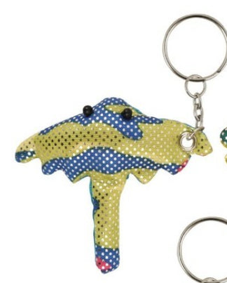 Colourful Sand Animal Keyrings