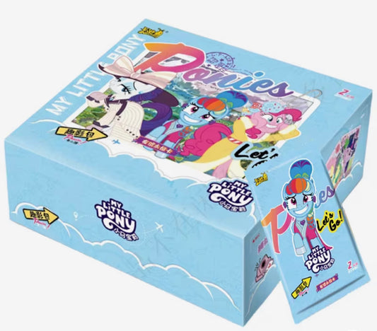 My Little Pony Ponies Let’s go! Trading Card Pack (Rainbow Dash)