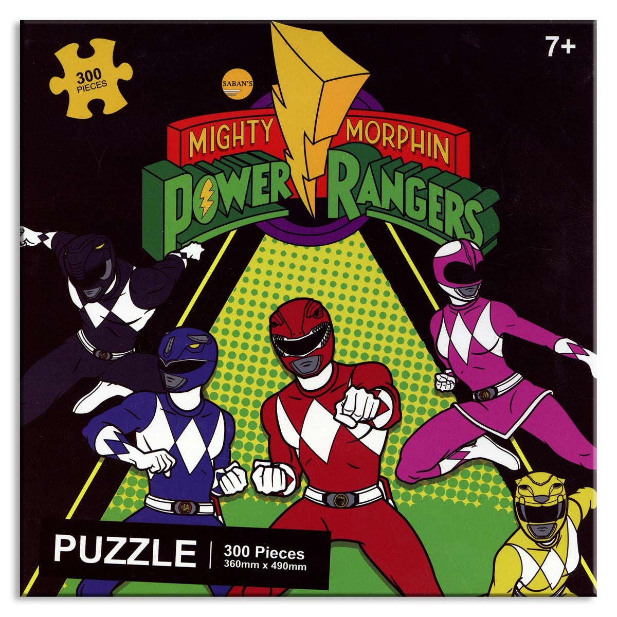 Mighty Morphin Power Rangers 300 Piece Jigsaw Puzzle