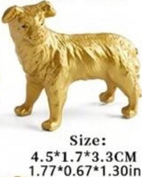 Golden Dog Small Figure