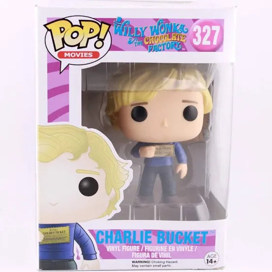 Funko Pop! Willy Wonka And The Chocolate Factory 327 Charlie Bucket Vinyl Figure