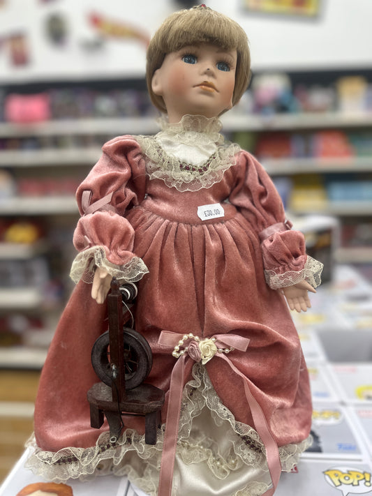 Sleeping Beauty Porcelain Doll
