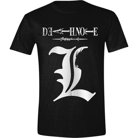 Death Note Shadow Of L Black T-Shirt