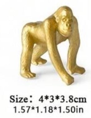 Golden Gorilla Small Figure