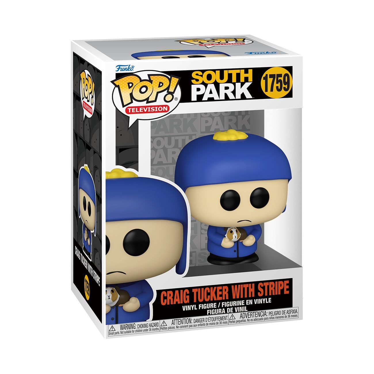 South Park 1759 Craig Tucker With Stripe Funko Pop! Vinyl Figure