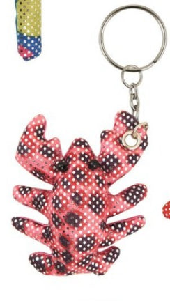 Colourful Sand Animal Keyrings