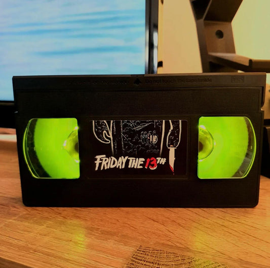 Friday the 13th (1980) VHS LED Lamp