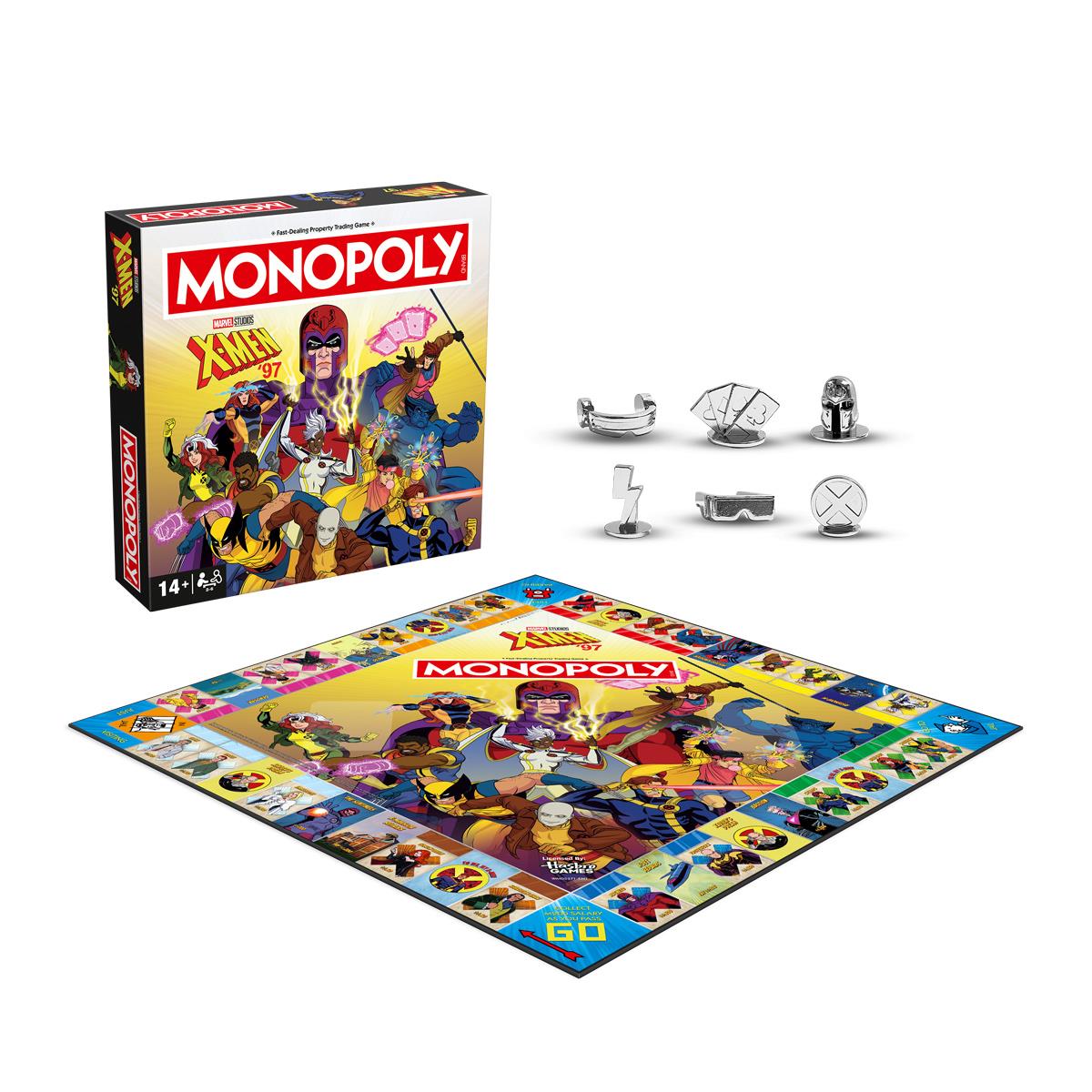 Marvel X-Men 97 Monopoly Board Game
